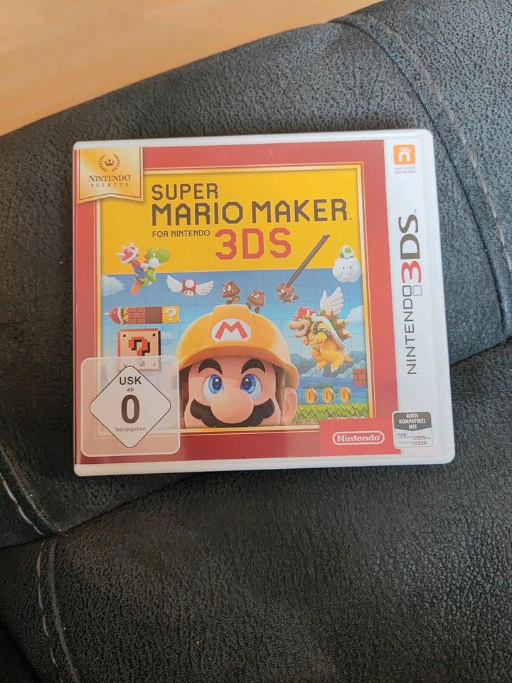 Nintendo 3 DS Spiel super Mario maker in Wuppertal