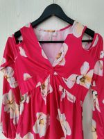 Cold shoulder Shirt, Gr 32/34,Bodyflirt,pink mit schönen Blumen Brandenburg - Schildow Vorschau