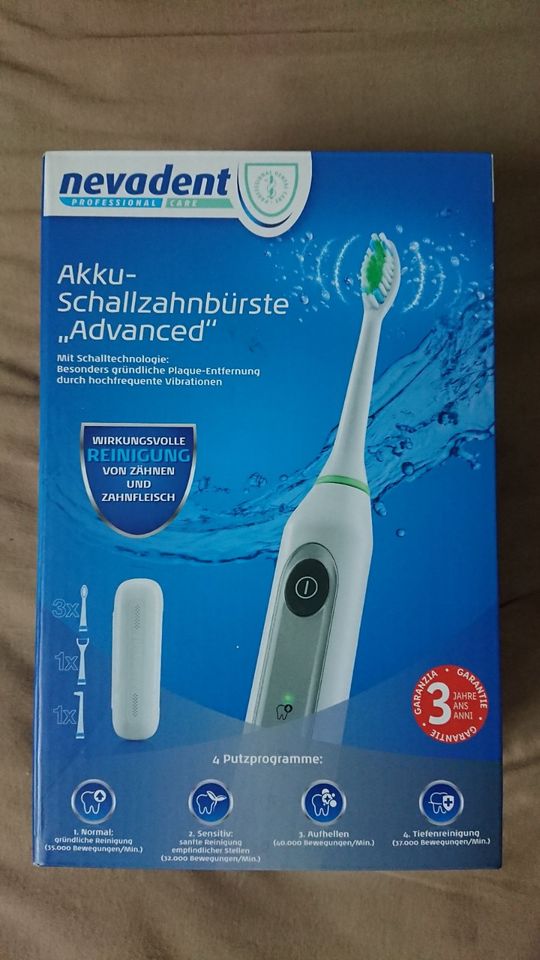 Akku-Schallzahnbürste + Bochum-Ost - Kleinanzeigen Kleinanzeigen in 6x | Bochum jetzt ist NEU Ersatz-Aufsätze nevadent Advanced eBay