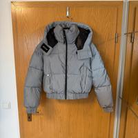 Bershka Bomberjacke Puffer silber reflective Größe S cropped Nordrhein-Westfalen - Dorsten Vorschau