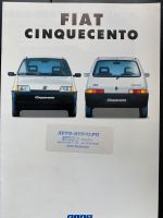 Prospekt Fiat Cinquecento von 03/1993 Nordrhein-Westfalen - Mettmann Vorschau