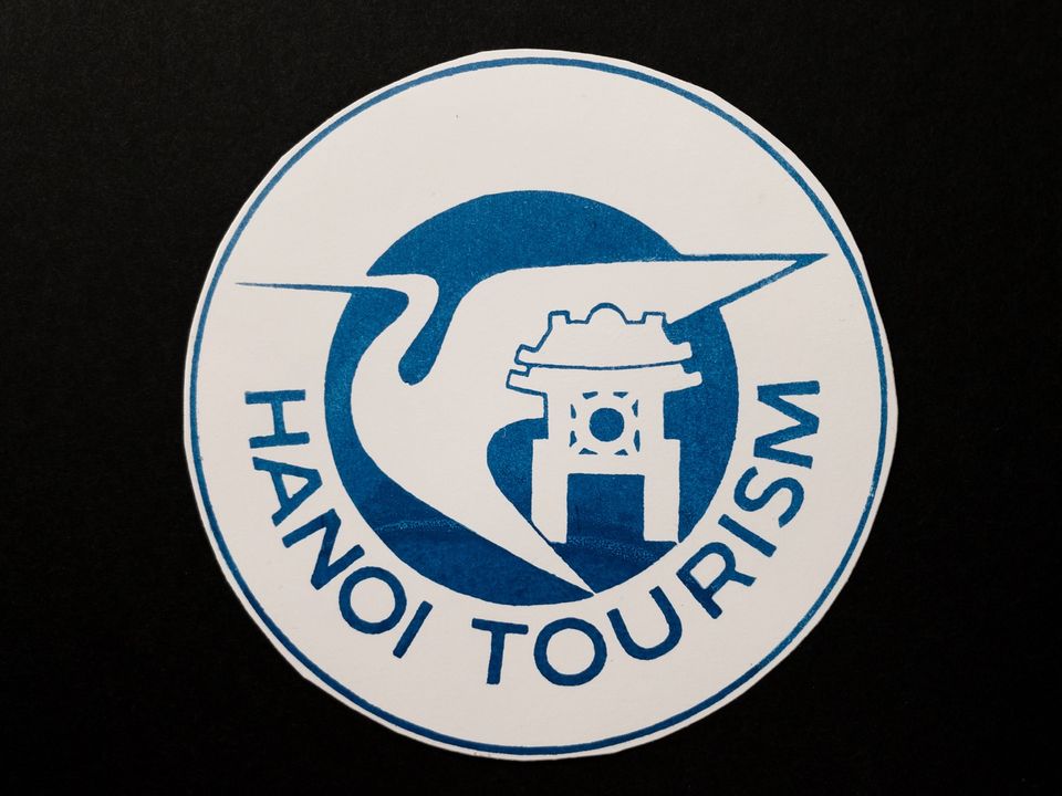 Hanoi Tourism • Aufkleber/Sticker ca. 1990 Vietnam in Wolfsburg