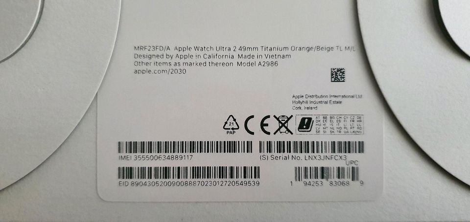Apple Watch ULTRA 2 ● 49 mm ● Garantie in Essen