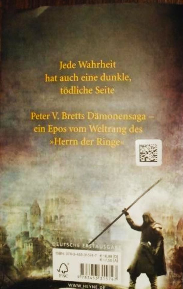 Das Leuchten der Magie von Peter V. Brett (2017, Taschenbuch) NEU in Wernigerode