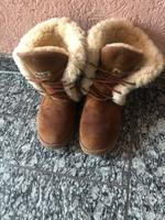 NAT-2 Stiefel/UGG Schuhe Gr.38 /Winterschuhe/wildleder Lammfell Nordrhein-Westfalen - Herford Vorschau