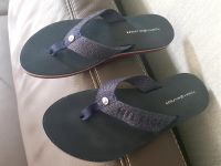 Edle Flip Flops Original Tommy Hilfiger Gr. 41 neu blau Glitzer Niedersachsen - Beverstedt Vorschau