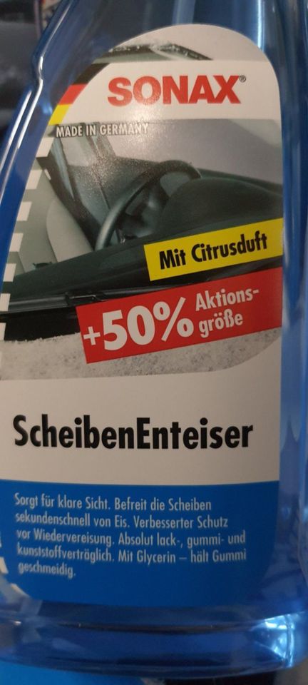 ❄ SONAX Scheibenenteiser 750ml Eisfrei ohne Eiskratzer in Grafenau