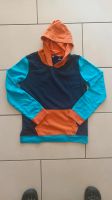 Pullover,  Kapuzenpulli wie neu Gr.158 von Lands'End blau/orange Bayern - Wiesenbronn Vorschau