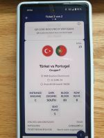 2 Tickets Türkei vs. Portugal Nordrhein-Westfalen - Mönchengladbach Vorschau