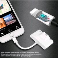 iPhone Ethernet-Adapter, 3-in-1 iPhone zu RJ45 Ethernet-LAN-Netzw Duisburg - Neumühl Vorschau