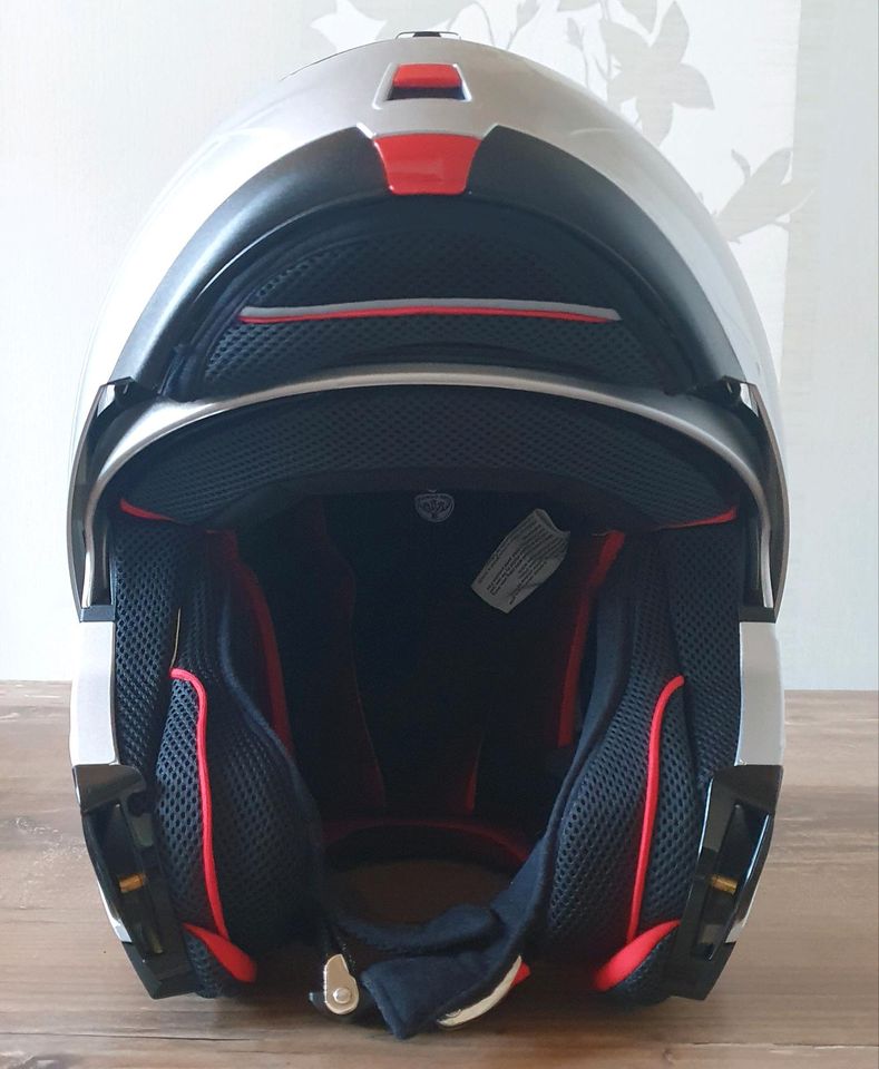 Motorradklapphelm, Nolan N 104 A, N-Com, Größe S, Pinlock in Zeven