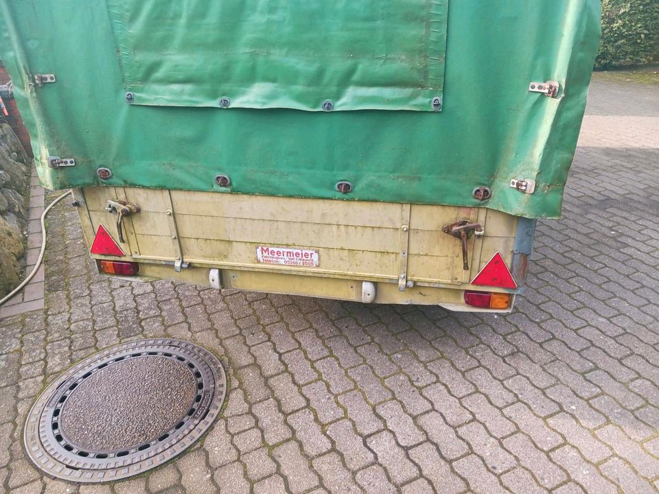 Verkaufsanhänger meermeier 1300kg an Bastler mit Brief in Norderstedt