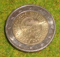 2 Euro Münze Deutschland 25 Jahre Deutsche Einheit 2015 D,F Nordrhein-Westfalen - Löhne Vorschau