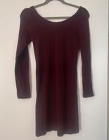 Baumwolle Stretch Kleid Bodycon Elastisch jersey Langarm weinrot Köln - Mülheim Vorschau