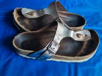 Birkenstock Gizeh Sandalen Gr. 36 Leder Inkl.Versand Nordrhein-Westfalen - Langenfeld Vorschau