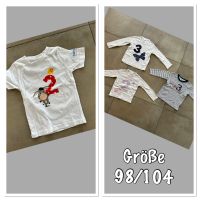 Geburtstagsshirt 2 3 Langarmshirt T-Shirt Größe 98 104 Nordrhein-Westfalen - Kleve Vorschau