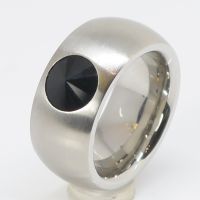 11mm Edelstahlring 64 (20,3 mm Ø) mit Markenstein schwarz Nordrhein-Westfalen - Herne Vorschau