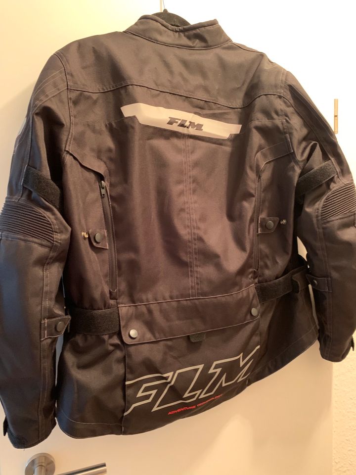 FLM Motorrad Jacke schwarz 46/48 in Grevenbroich