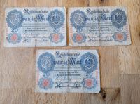 3x 20 Mark, Reichsbanknote 1914, J Serie Nordrhein-Westfalen - Mönchengladbach Vorschau