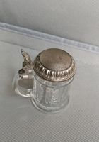 Schnapskrügerl Miniatur Bierkrug mit Zinndeckel-Original BMF Nordrhein-Westfalen - Borken Vorschau