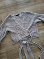 Bershka Wickeloberteil beige braun Plüsch Niedersachsen - Melle Vorschau