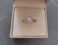 Ring Verlobungsring Weißgold Gold 375 mit Diamant Niedersachsen - Stade Vorschau