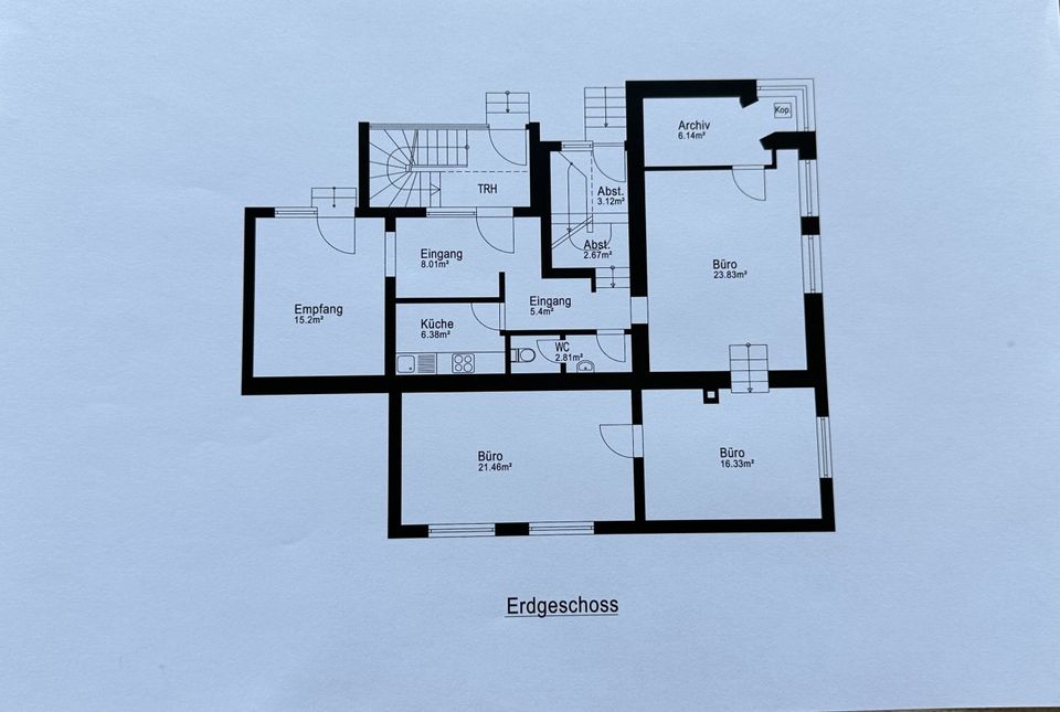 *** Gewerbeimmobilie Büro-/ Praxisräume teilbar in zentraler Lage von Ramsen ab sofort zu vermieten *** in Eisenberg 