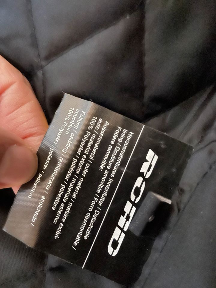 Motorrad Jacke Road Sport Textiljacke Rückenprodektor wie neu in Ansbach