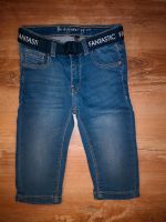 Jeans Capri mit Gürtel NEU Größe 116 Unstrut-Hainich - Heroldishausen Vorschau