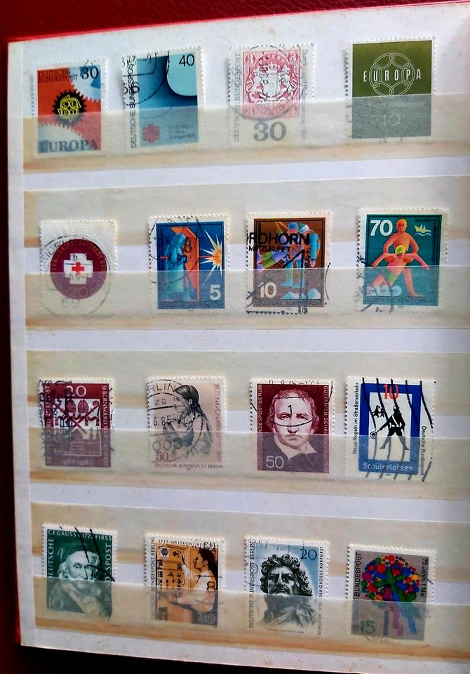 Gepflegte Deutschland Briefmarken Sammlung in Wuppertal