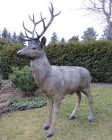 Dekofigur Hirsch stehend Maxi XXL Gartendeko Tierfigur Sachsen-Anhalt - Naumburg (Saale) Vorschau