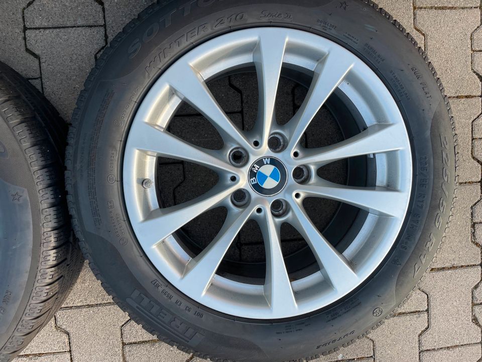 BMW 3er GT F34 Winterreifen 225/55 R17 Reifen Felgen Satz in Rodgau