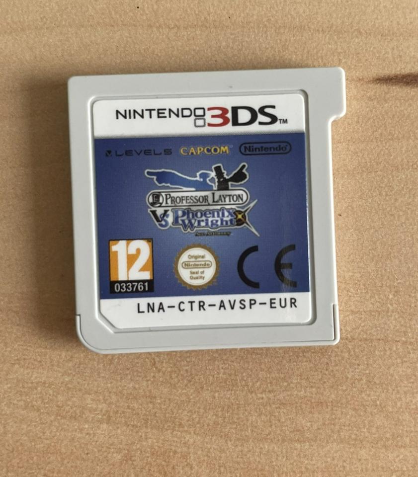 Nintendo 3DS - Professor Layton vs Phoenix Wright - ohne Hülle in Leipzig