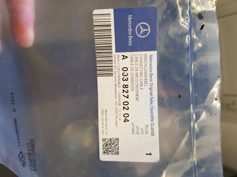 Mercedes Adapterkabel,A0038270204,Mercedes Benz in Nettersheim