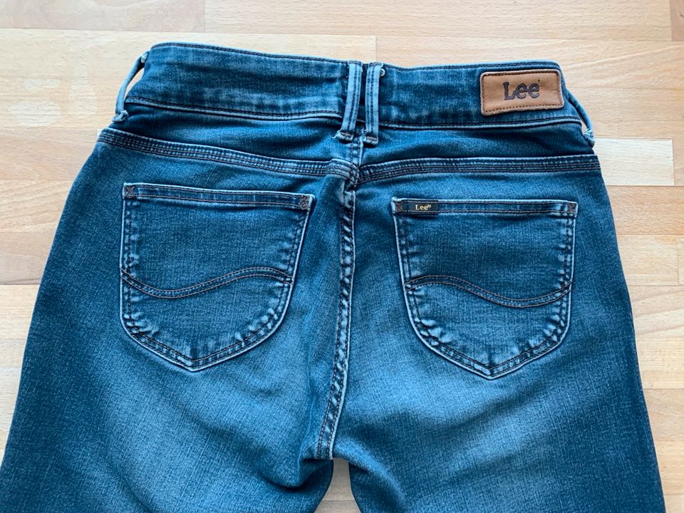 LEE Joliet Jeans 26 / 31 dunkelgrau Stretch in Bad Füssing