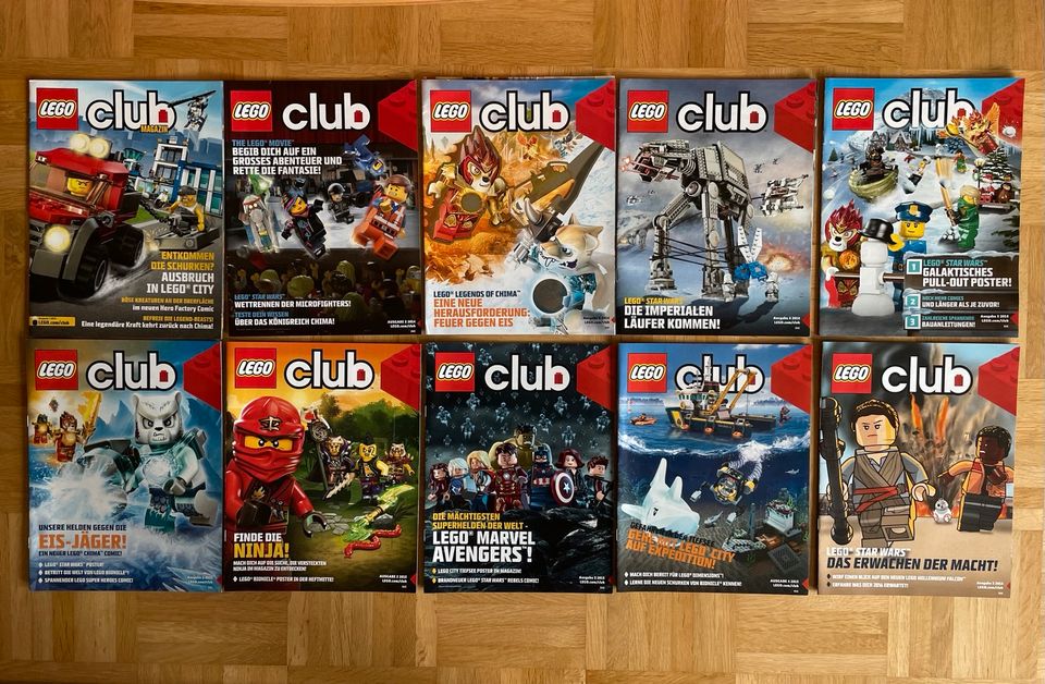 Lego Magazine / Lego Club Magazine 2001-2016 in Koblenz