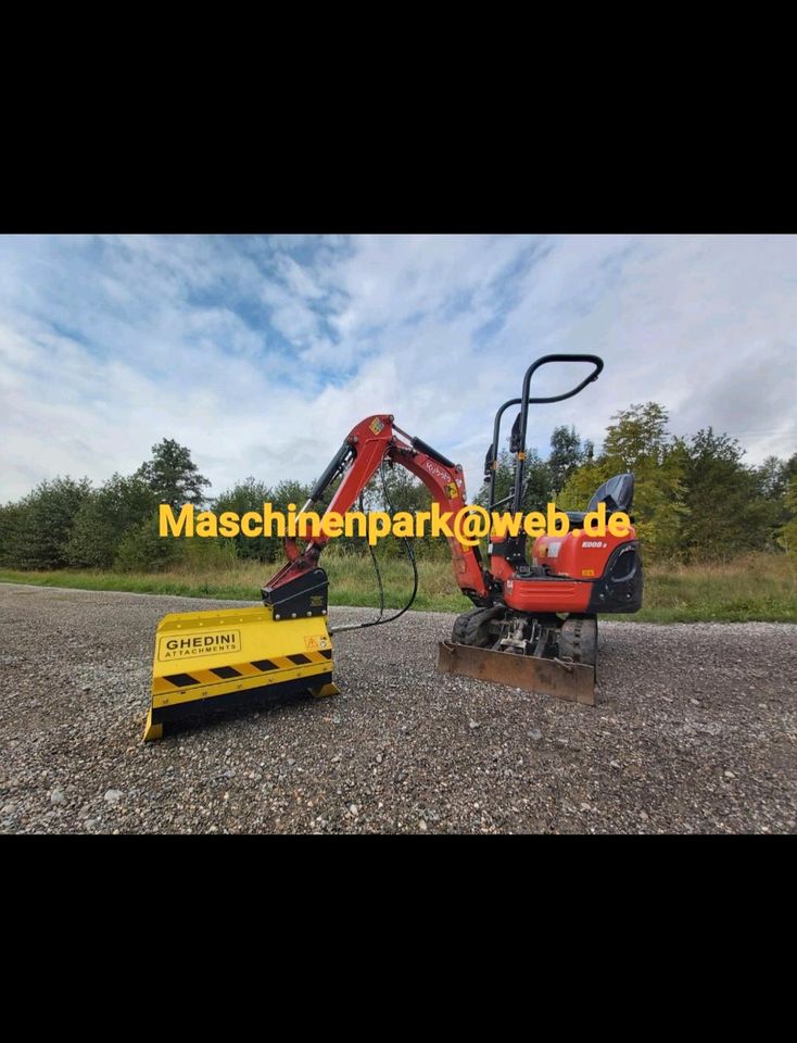 ✅️ Mulcher  DA51 / 52 Schlegelmäher / Hochgrasmäher / Minibagger in Langenneufnach