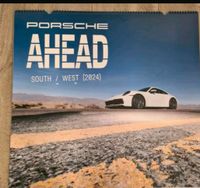 Porsche Wand Kalender mit Medaille 2024 Baden-Württemberg - Hockenheim Vorschau