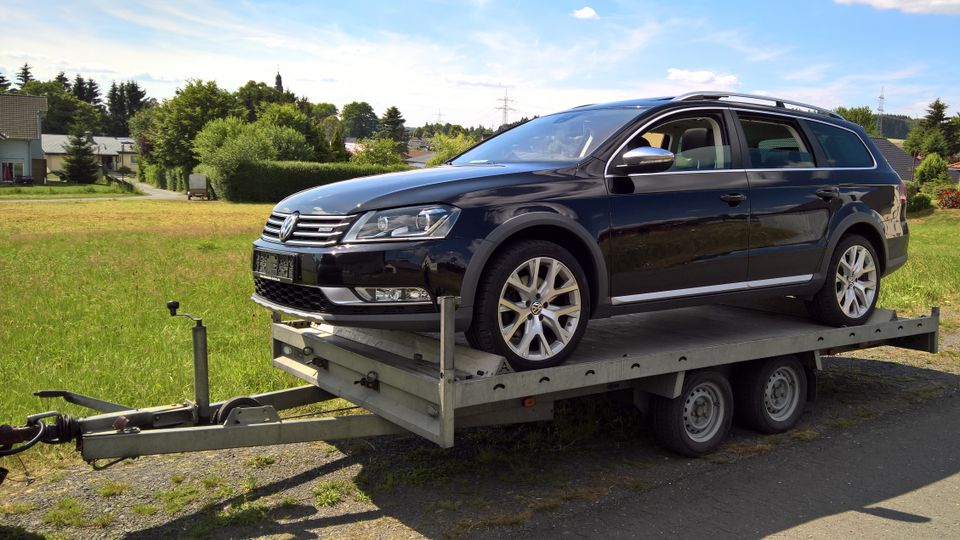 Autotrailer MIETEN Autotransportanhänger LEIHEN Pkw Traktor Quad✅ in Rennerod