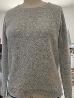 Bouclé Sweater, grau meliert Bayern - Nittenau Vorschau