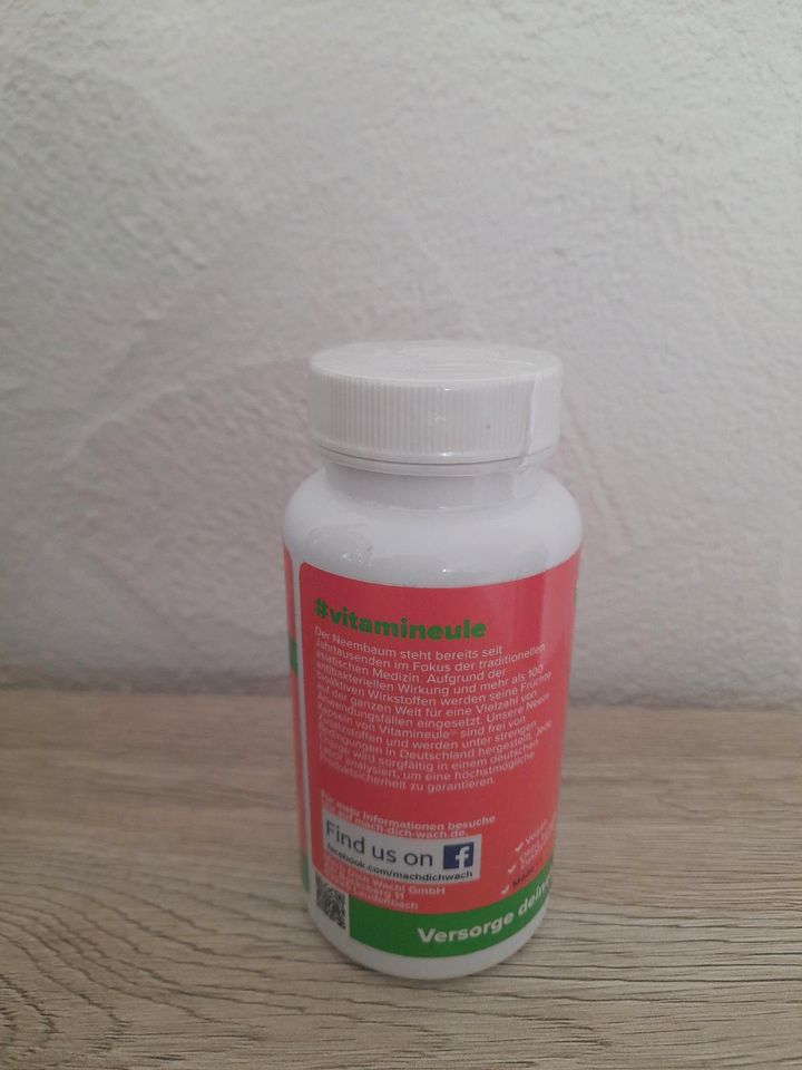 Vitamineule Neem Kapseln - OVP NEU in Arnstein