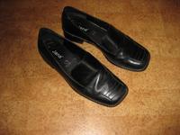 schwarze Lederschuhe von Jana, Größe 5 G Rheinland-Pfalz - Idar-Oberstein Vorschau