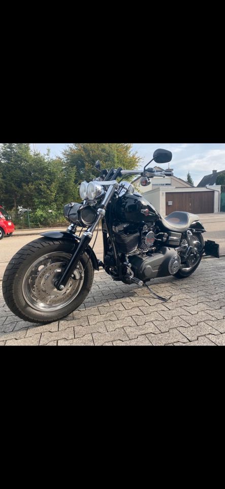 Harley Davidson fad Bob in Neu Ulm