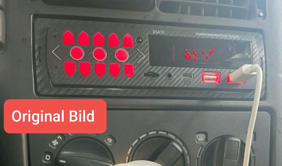 Autoradio bluetooth Freisprechen  für Youngtimer Retro Design Neu in Korschenbroich