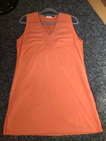 Tunika Bluse ärmellos Promod L , orange apricot Perlen Glitzer Köln - Nippes Vorschau