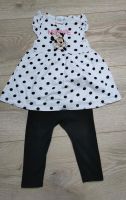 Baby Mädchen Kleid Set  Sweatkleid Leggings Gr 80 Minnie Maus Nordrhein-Westfalen - Brilon Vorschau