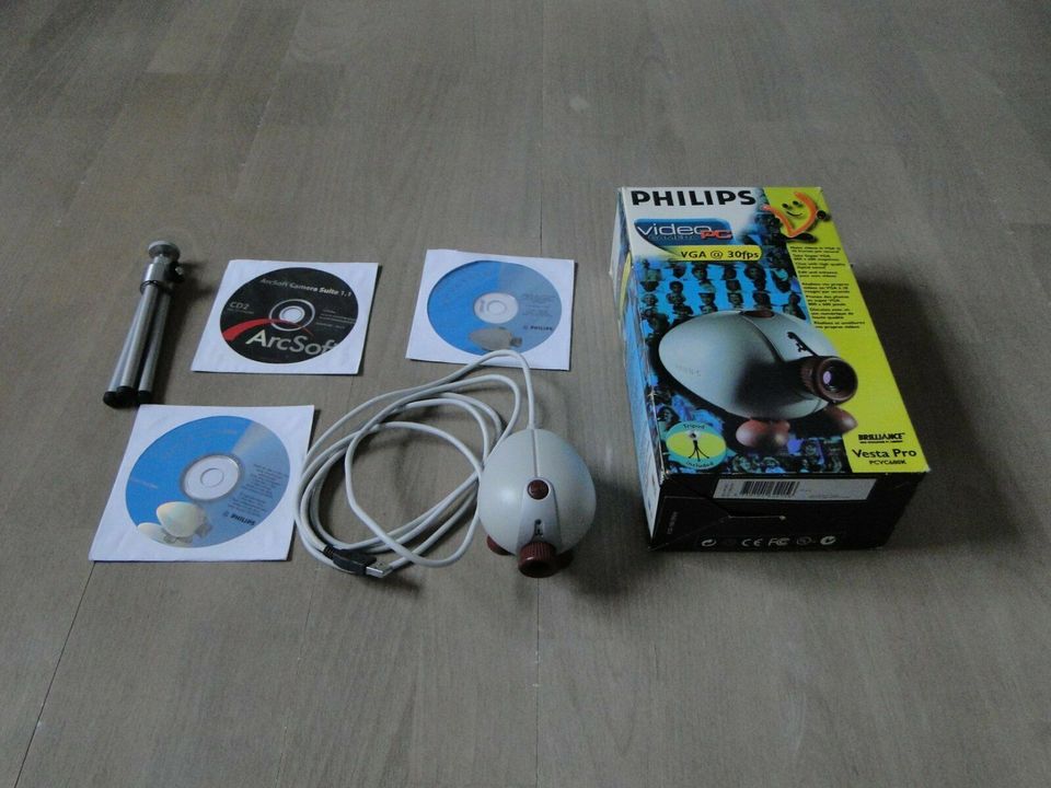 PC Camera Philips Video VESTA Pro PCVC680K NEU OVP in Geesthacht