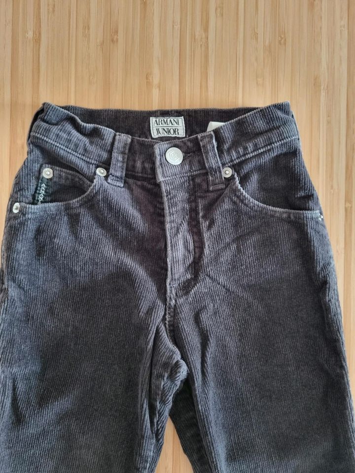 Armani Junior Baumwollhose schwarz, Gr.128 in Heilbronn