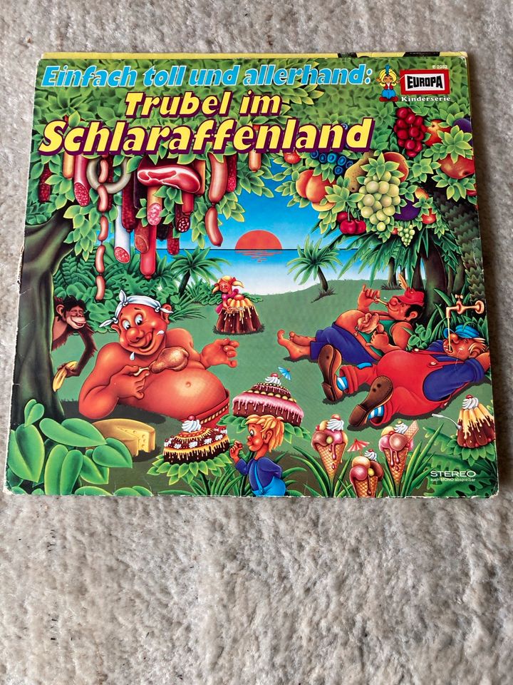 Schallplatten Kinder Jugend Hörspiel 5x in Markt Schwaben