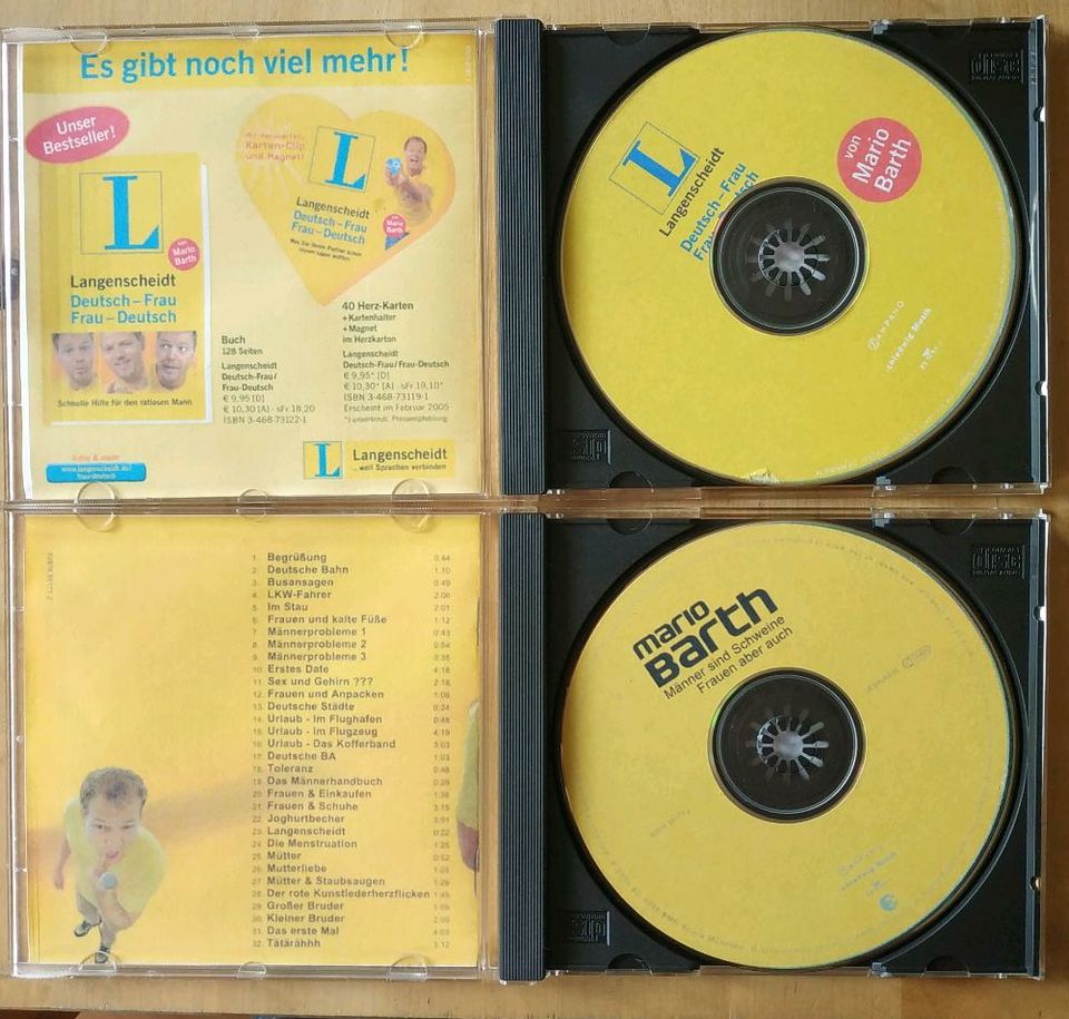 Mario Barth 2 x CD je €1, Männer sind Schweine... Langenscheidt D in München